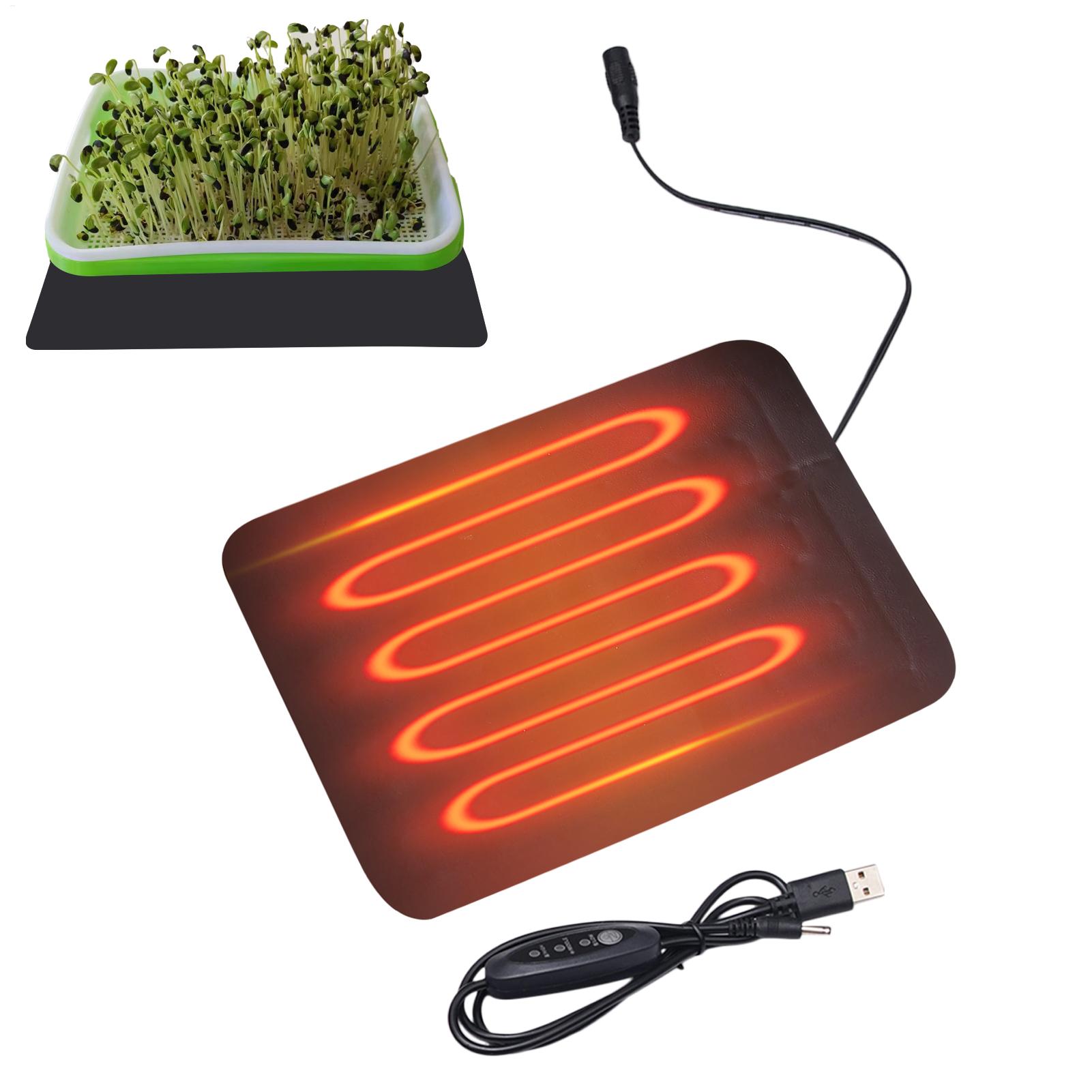 Heat Mat Seedling - 8.5W USB Seedling Heat Mats 3