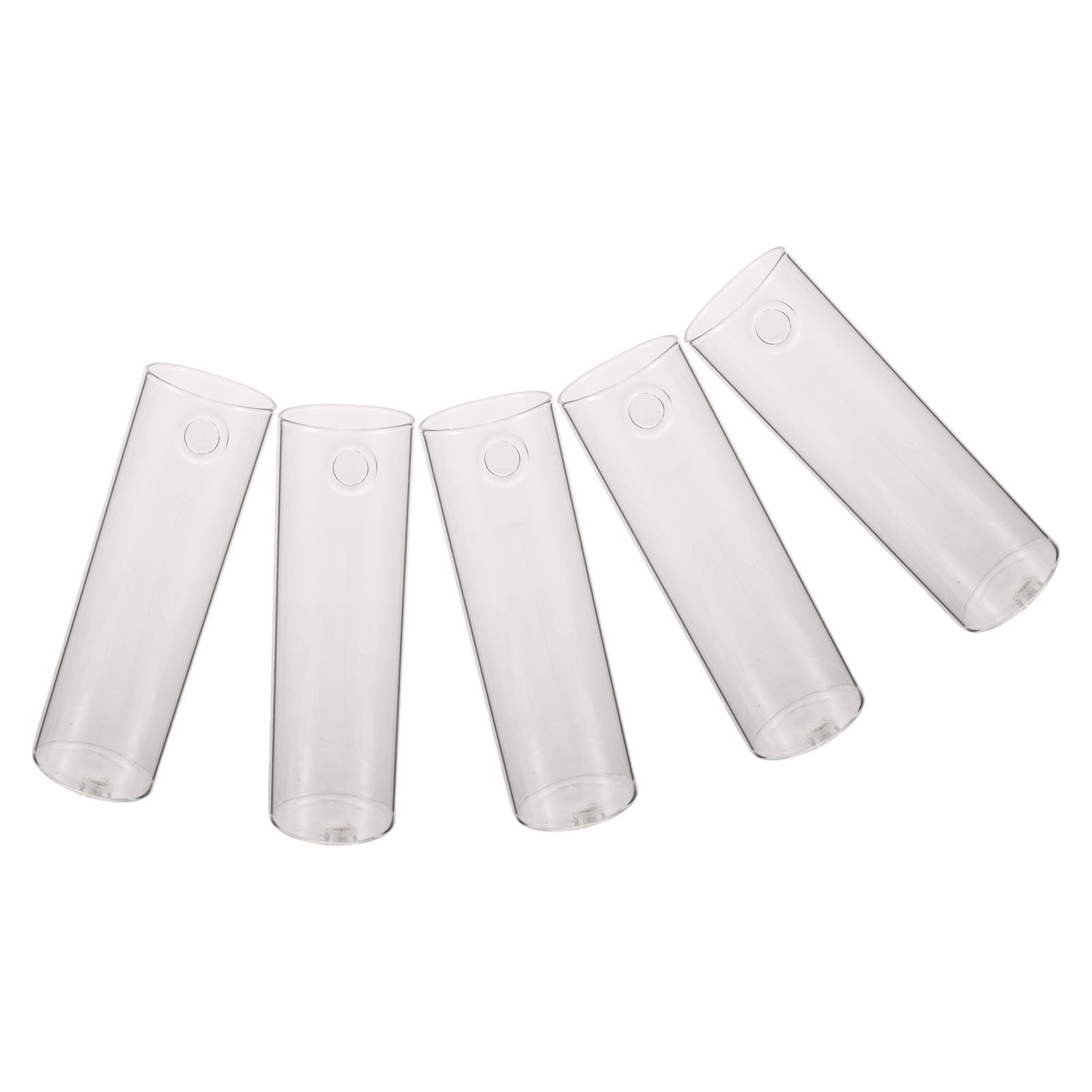 5Pcs Wall Planter Cylinder Gla - Propagation Station Vase 评论和价格
